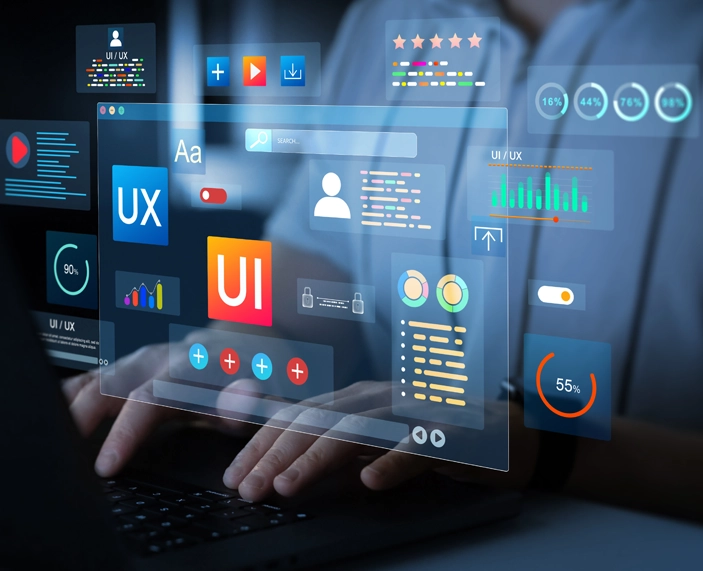 Laptop Screen with Code 1